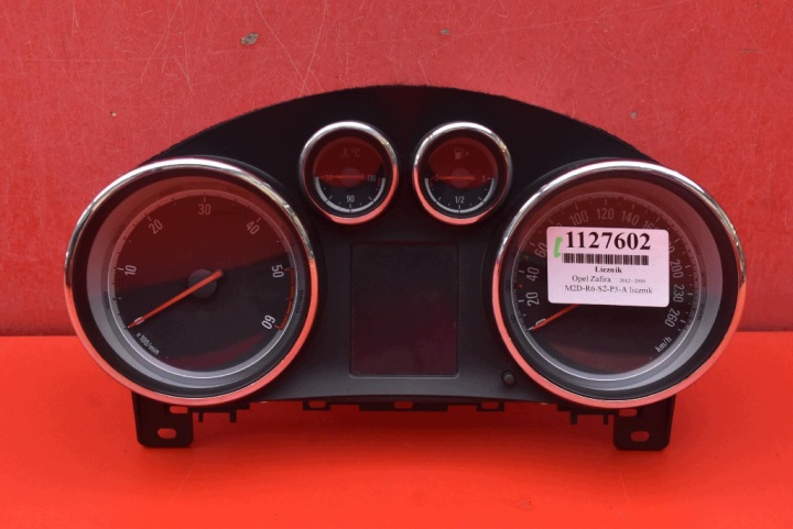 quadro strumenti TACHIMETRO contagiri OROLOGIO EU 13414074 OPEL ZAFIRA C TOURER 2.0 CDTI 165 KM 12-16 +PIN