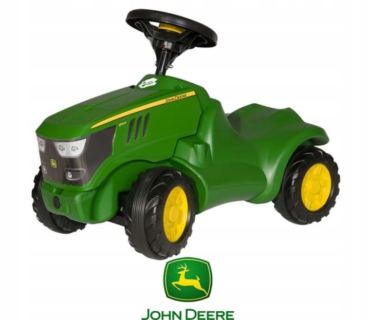 Каталка RollyMinitrac John Deer Трактор JOHN DEERE 6150R ROLLY TOYS — фото 6