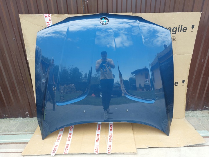 cofano BMW X3 E83 blu MYSTICBLAU A07 05r
