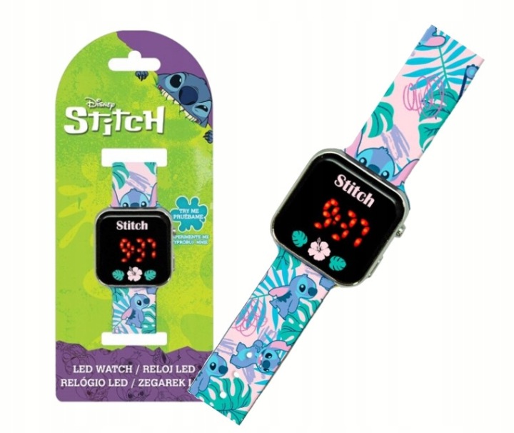 Годинник LED цифровий - LILO & STITCH — фото 3