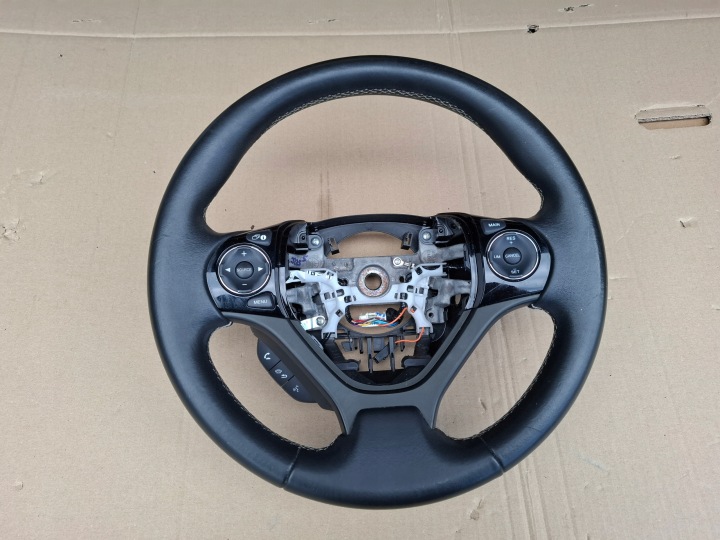 volante MULTIFUNKCJA pelle, in pelle BIALA NIC HONDA CIVIC IX 78500TV1C520M1