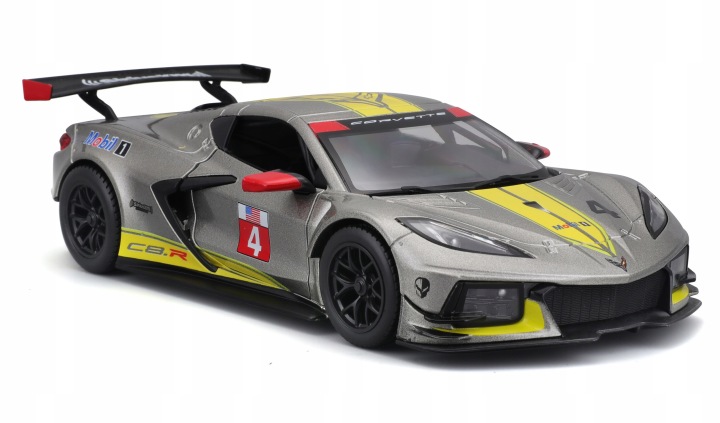 Chevrolet Corvette C8.R 2020 DAYTONA 1:24 Bburago 28024 Автомобіль Гоночний — фото 7