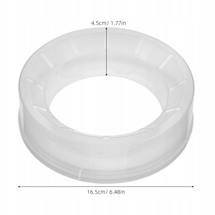 4 шт. Slim Білий Nappy Коробка Рефіл Rings з Розрив стійкий Дизайн — фото 9