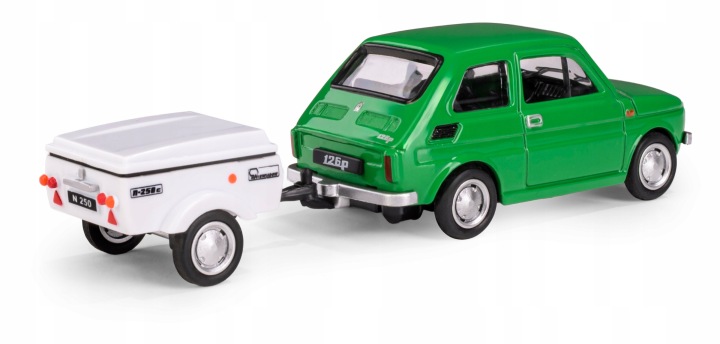 Fiat 126p Зелений+ причіп Коротка Niewiadów