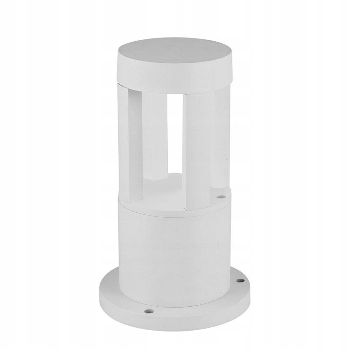 V-tac Zahradní sloupek 10W Led IP65 bílý 25 cm VT-830 6400K 1000lm