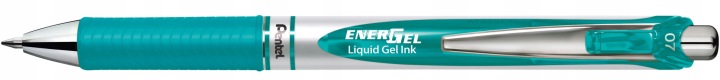 Pentel Ручка кулькова BL77 - Бірюзовий ENERGEL 0.7