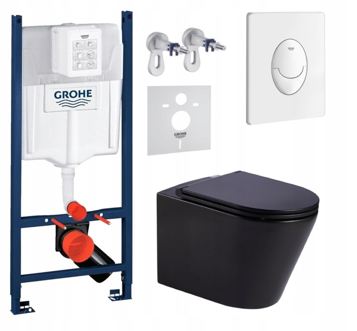 Podomítkový Wc set Stelaz Wc mísa Tornado tlačítko Fresh