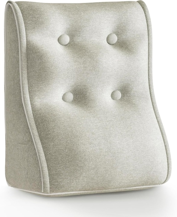 Modulární Polštář Ergonomická opěrka hlavy Opěrka zad Béžová 40x55 cm