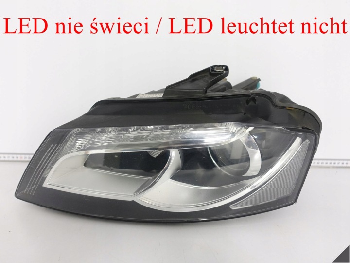 AUDI A3 S3 RS3 8P0 LIFT 08-12 Licht XENON + LED NIESKRETNA links vorne EU