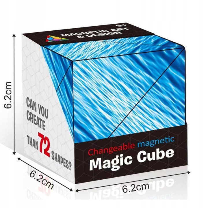 Фіджет Cube Magic Toys Кубик антистрес Головоломка магнітна Іграшка — фото 4
