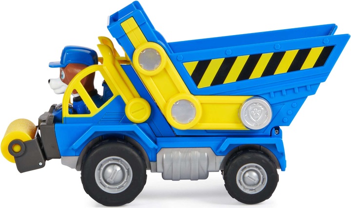 PSI PATROL RUBBLE & CREW POJAZD BUDOWALNY WYWROTKA + FIGURKA PIESEK WHEELER Marka Spin Master