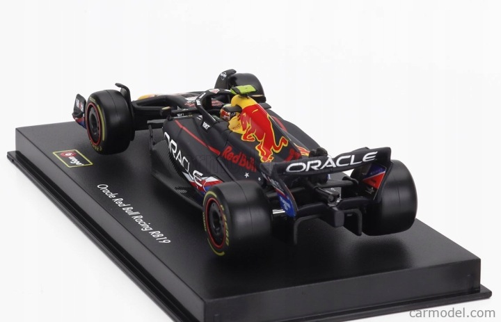 Race - oracle red bull racing rb19, bburago — фото 4