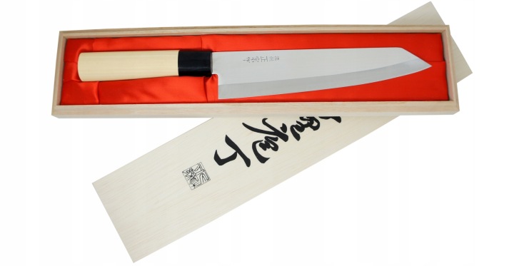 Nůž Satake Megumi Premium Bunka 805-841W 20 cm 420J2 magnolie