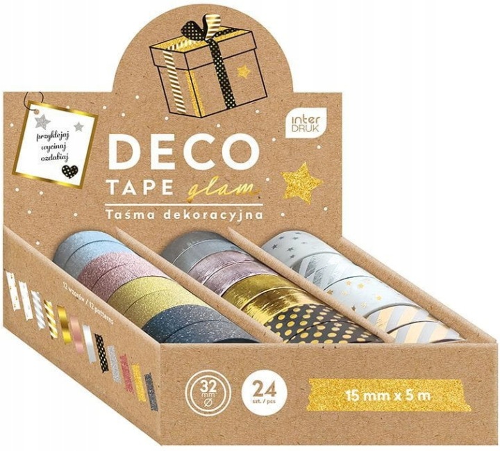 Стрічка декоративна DECO GLAM сріблясті ремені INTERDRUK — фото 2