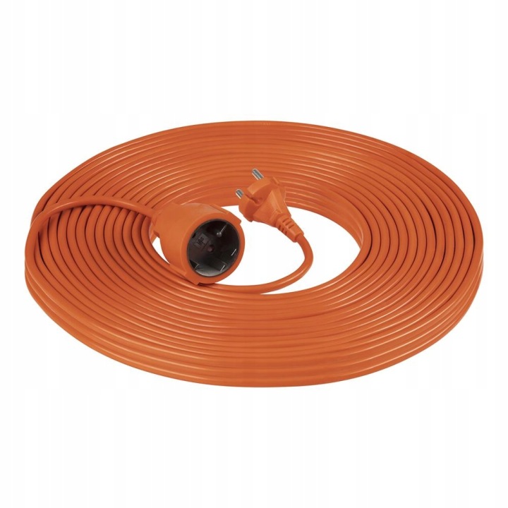 Prodlužovací Kabel Pvc 30 m IP20 1x2P 2x1 mm² oranžový