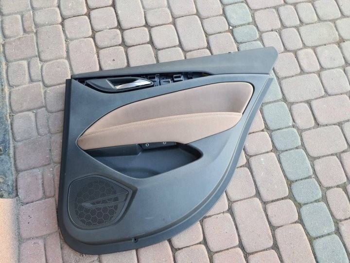 Latérale/côté Habillage revêtement panneau intérieur porte Portière Arrière tylnych prawych Cuir, en cuir braz braz Opel Insignia B