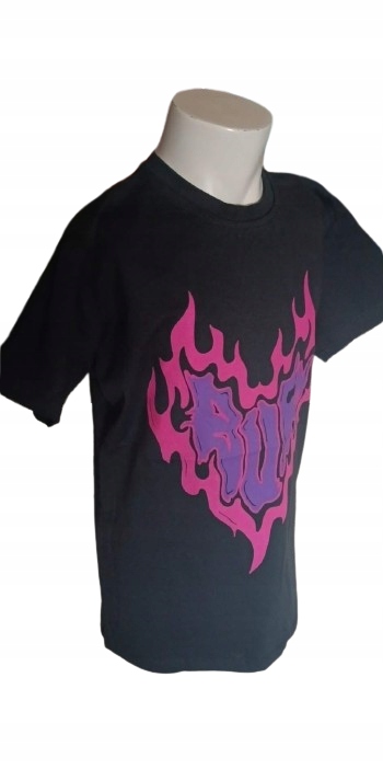 Bluzka t shirt dla dziewczynki bawełniana koszulka krótki rękaw — zdjęcie 13