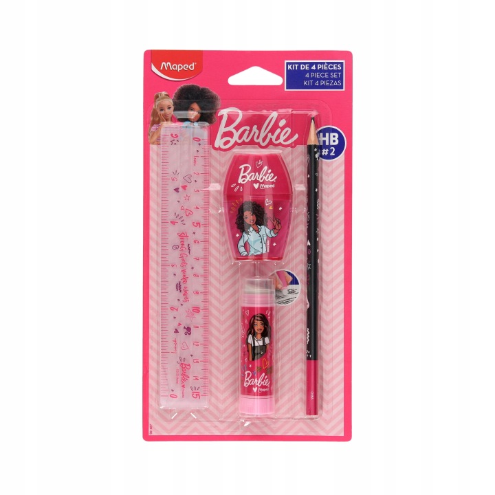 Набір art. шкільних Barbie 4 ел. MAPED 238x137 мм Maped — фото 6