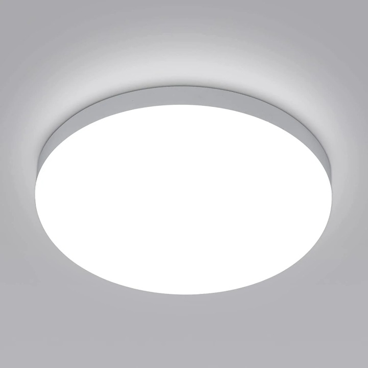 Stropní svítidlo Led plafon bílé do koupelny vodotěsné 6500K 32W IP54