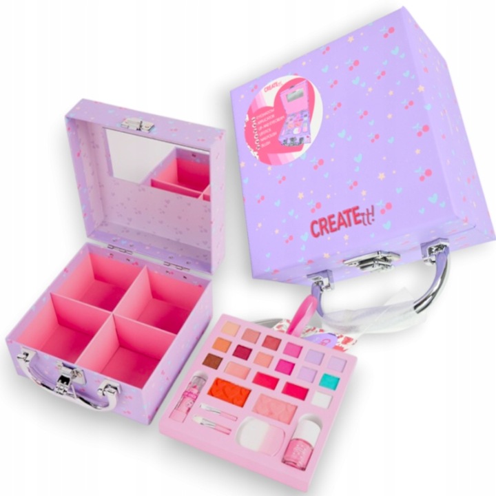 CREATE IT! Набір Скринька Фіолетова MAKE UP для макіяжу для дітей