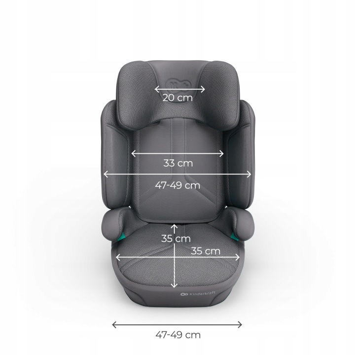 Kinderkraft XPand 2 PRO i-Size автокрісло 100-150 см Сірий — фото 4