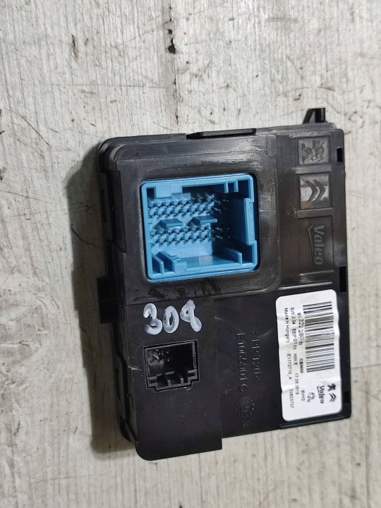 Peugeot 308 2019 Panel of the air conditioning
