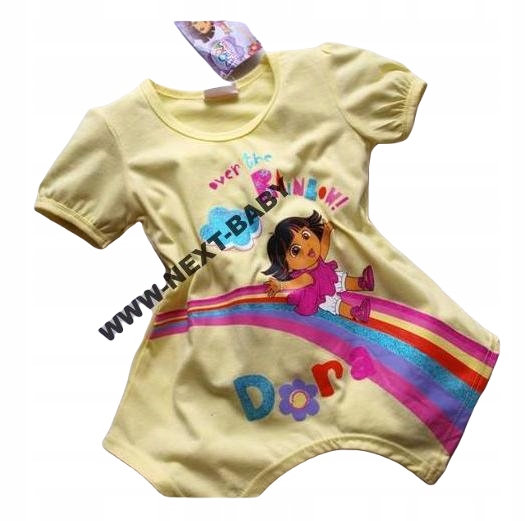 NICKELODEON ориг. туніка DORA блискітки 98 104 3 4 роки