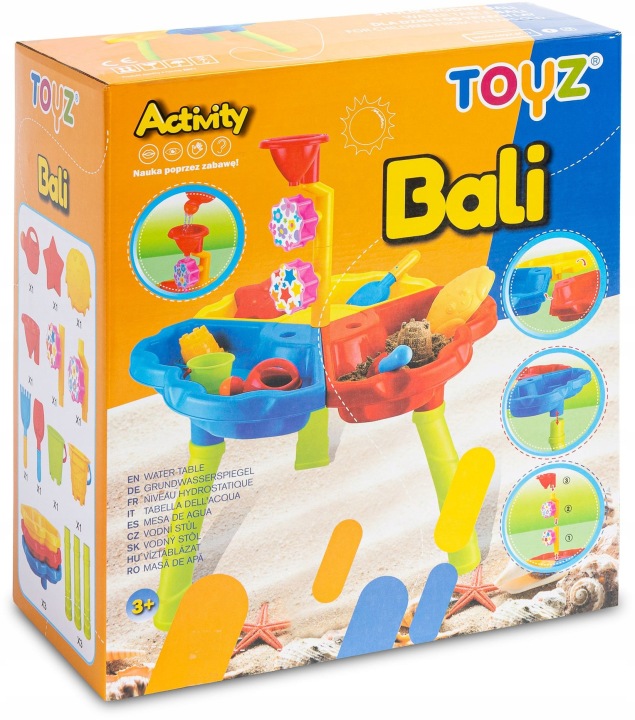 Столик водний TOYZ BALI для купання ванни іграшки — фото 5