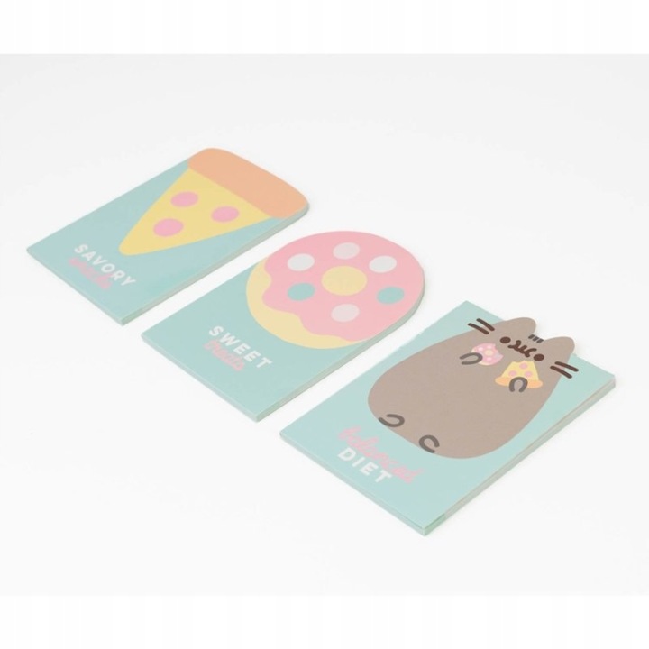 PUSHEEN пенал шкільний набір набір приладдя блокноти ручка — фото 4