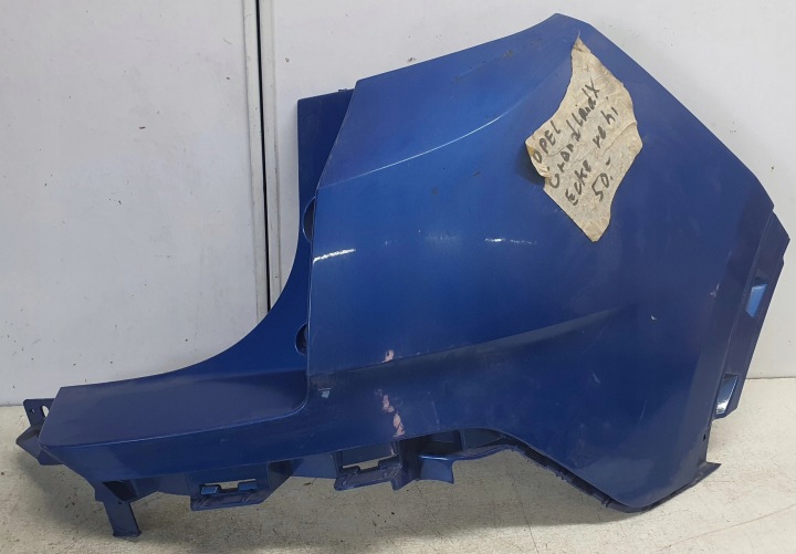 Couverture tablier moteur Unité d’angle Pare choc Droite Arrière OPEL GRANDLAND X 2017