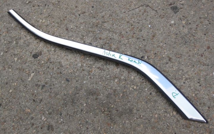 OPEL ASTRA K V KOMBI Zierleiste des Kotflügels CHROM rechts heck 39113933