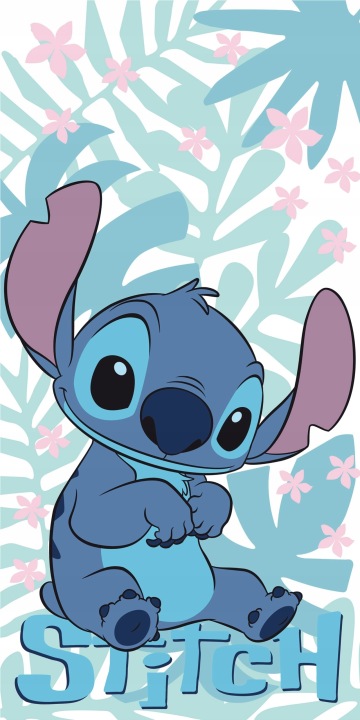 Рушник банний пляжний Stitch Stich листок пальми бавовняний 70x140
