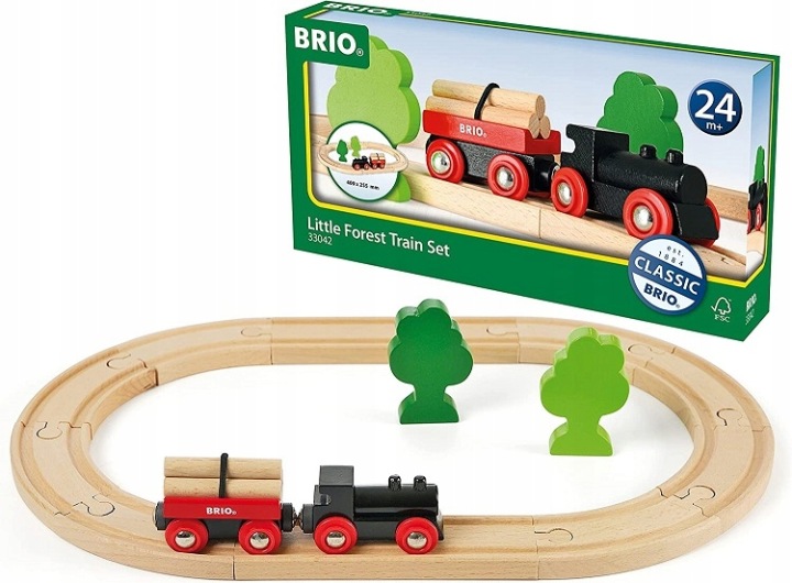 Brio Залізниця Базова залізниця лісова 33042 — фото 7