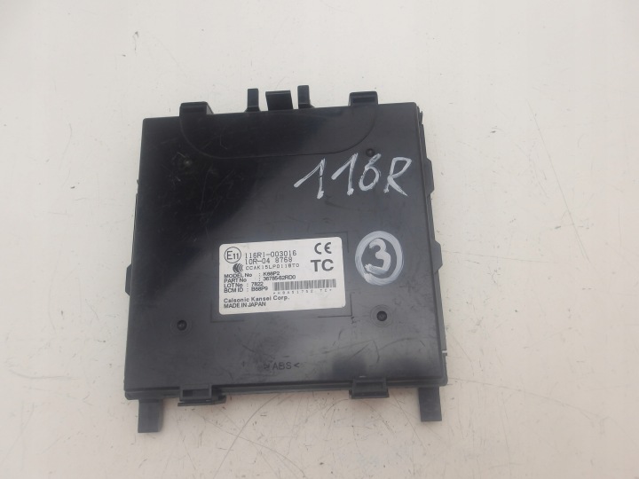 SUZUKI SWIFT MK8 17-23 Centralina comfort 116RI-003016 36785-52RD0 Originale