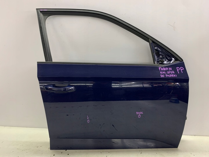 Portière Droite Avant Droit Avant SKODA FABIA III des roues. LF5A 14-18 LAK ORG