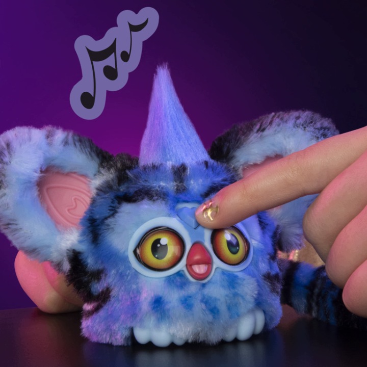 Furby Furblets Інтерактивна м'яка іграшка Derpy Tiger K-Pop Warriors Hasbro — фото 9
