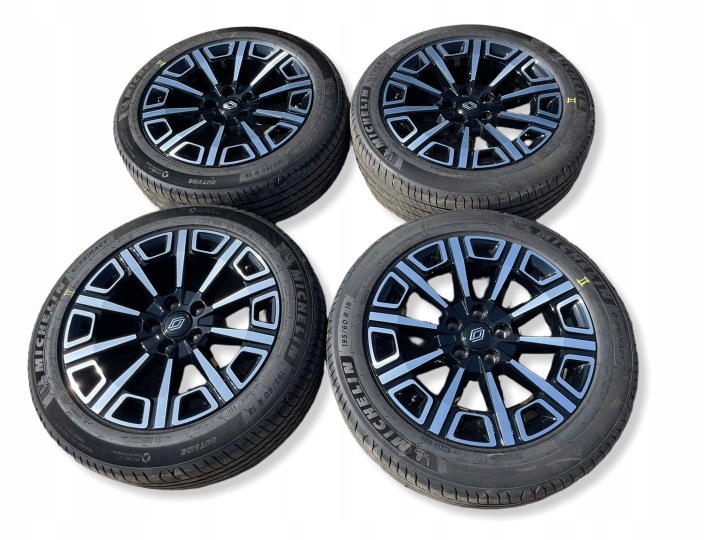 wheels discs aluminium Z OPONAMI MICHELIN 195/60R18 RENAULT 4 as new