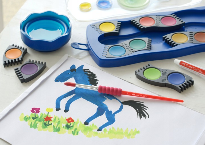Пензлики FABER-CASTELL Soft Touch 4 шт. — фото 8
