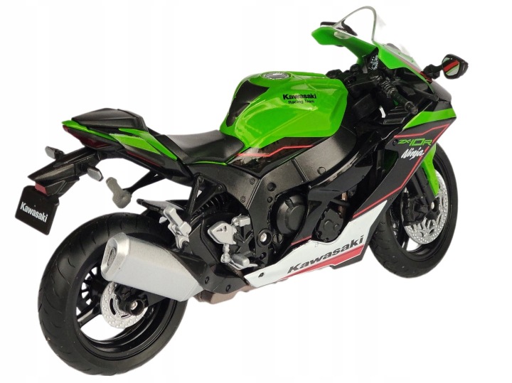 Kawasaki Ніндзя ZX-10R модель в масштабі 1:12 WELLY мотоцикл — фото 3