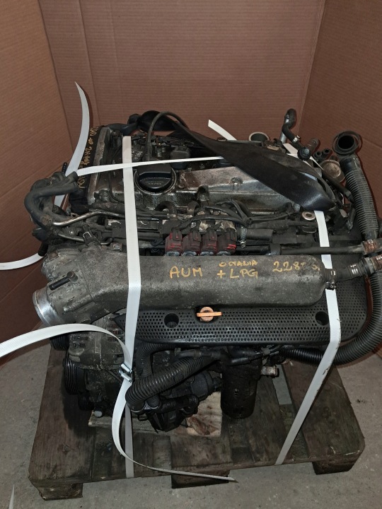 engine 1.8T AUM complete OCTAVIA GOLF 4 AUDI A3 PEWNIAK FILM Z PRACY