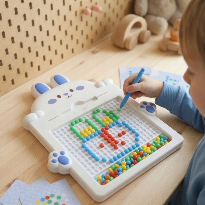 WOOPIE Дошка Магнітна для Дітей Монтессорі MagPad Кролик — фото 5