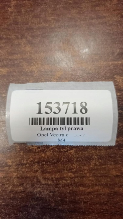 OPEL VECTRA C LAMPA ÎNAPOI 13157647 14
