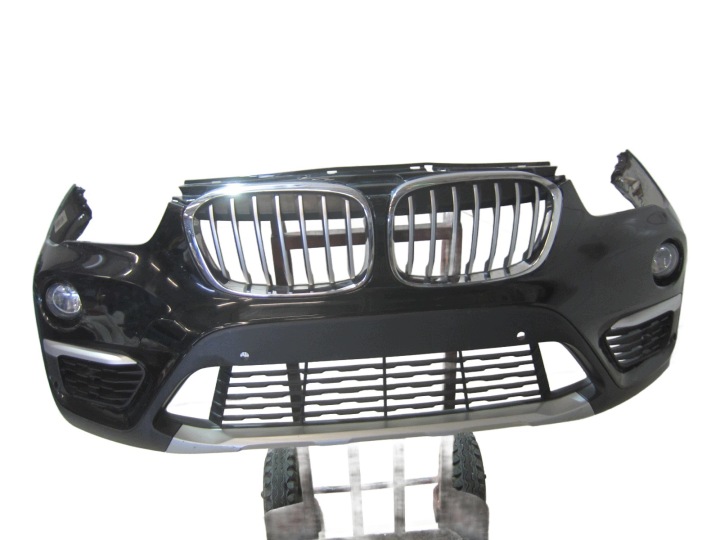 BMW X1 F48 668 SCHWARZ 2 XLINE 6 PDC grill frontstoßstange vorne komplet