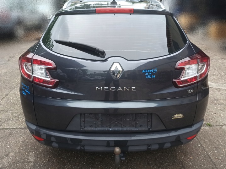 RENAULT MEGANE III 13R LIFT csomagtartó ajtók csomagtartó komplett kerekek. TEB66