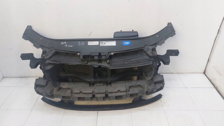 VW PASSAT B6 05-10r 1.4 TSI Schlossträger träger Versteifung Kühler KOMPLET