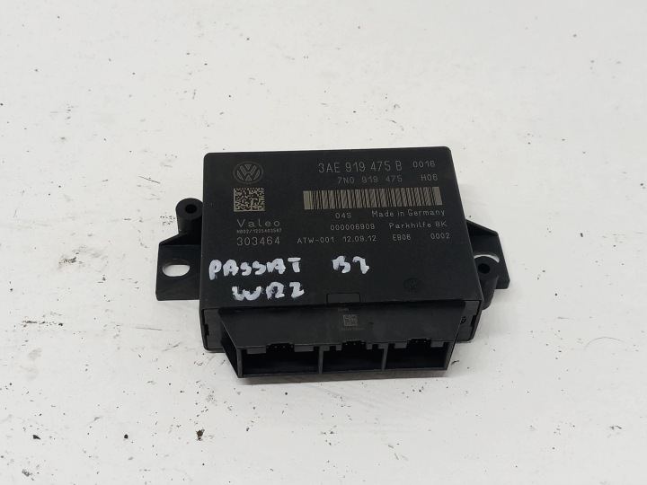 VW PASSAT B7 TIGUAN SHARAN module control unit CZUJNIKOW PDC 3AE919475B