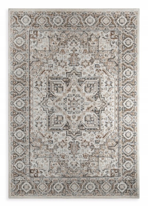Koberec 80x150 Elora Ornament krémový designový béžový