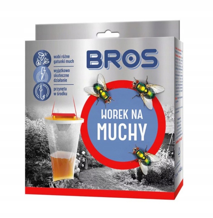 BROS мішок, пастка від мух плюс приманка — фото 5