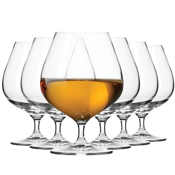 Skleničky na koňak Krosno Harmony 550 ml 6 ks