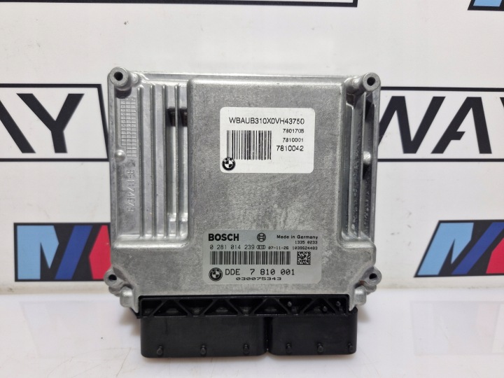 BMW E81 E87 E90 E91 modul Bedienteil Computer DES MOTORS DDE 7810001